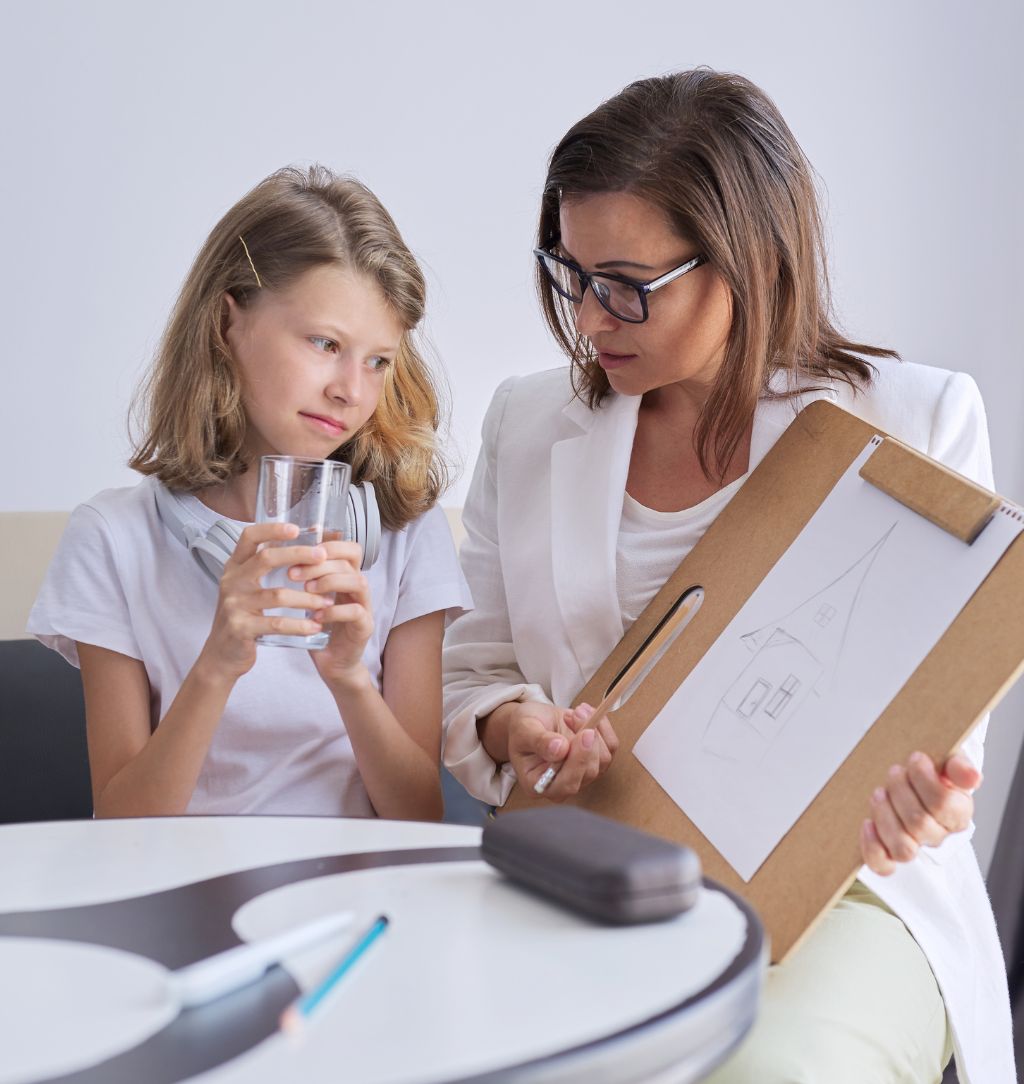 Professional Counseling for Children, Psychologist Looks at Childs Drawing